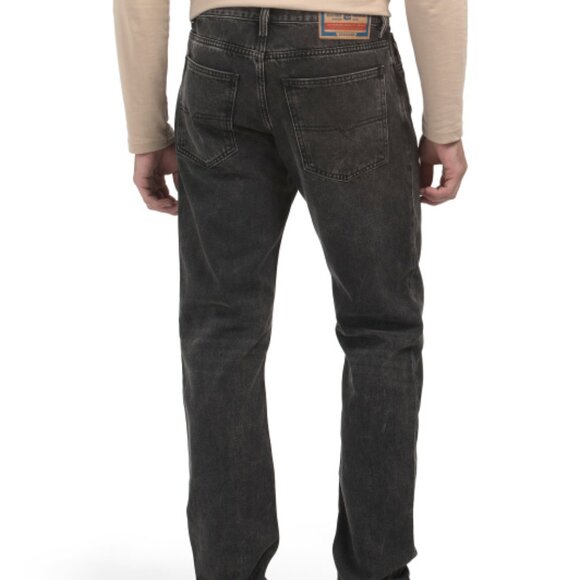 DIESEL 1995 D Sark Straight Jeans Black/Denim - Picture 7 of 8